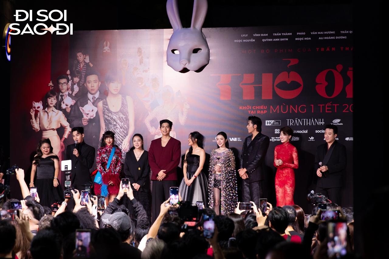 Dàn cast Thỏ ƠI!! trên thảm đỏ