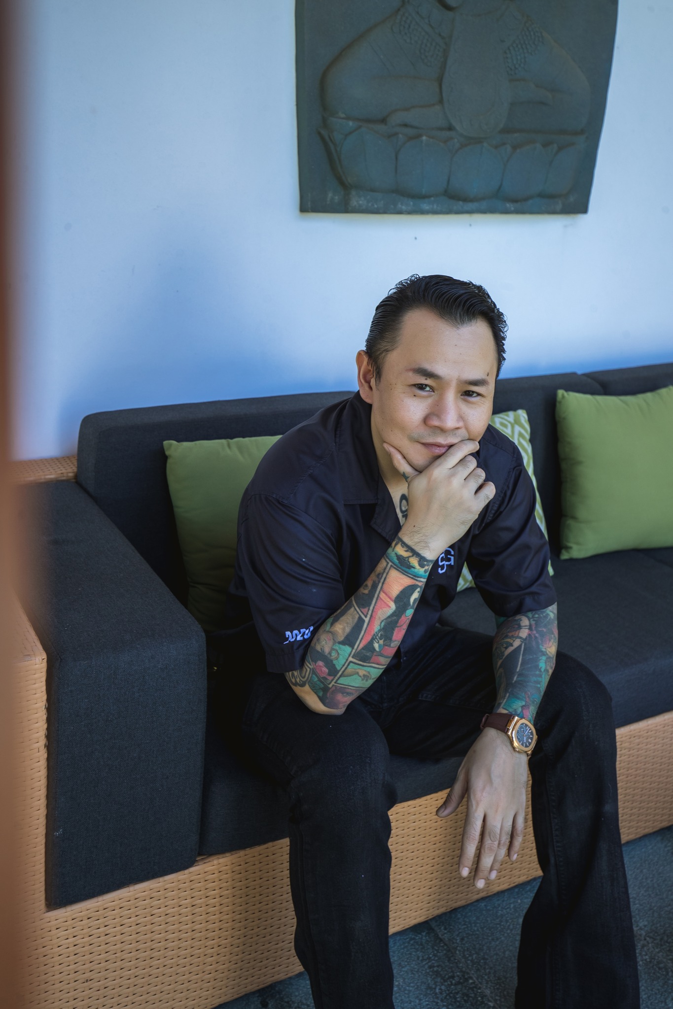 Binz bày tỏ sự ngưỡng mộ đến chuyện tình yêu của Bốp và Khánh Vân