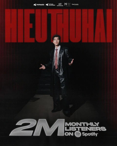 HIEUTHUHAI, đại diện tiêu biểu cho thế hệ rapper thần tượng, cán đích ở vị trí thứ 5
