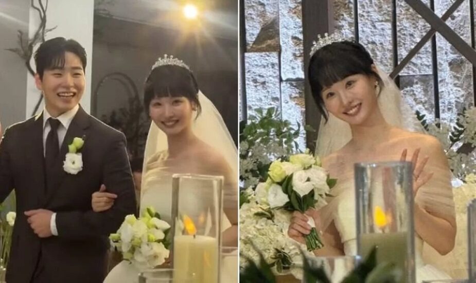 Chồng nữ idol là Kim Ye Hoon, kém cô hai tuổi. Ảnh: KoreaBoo.