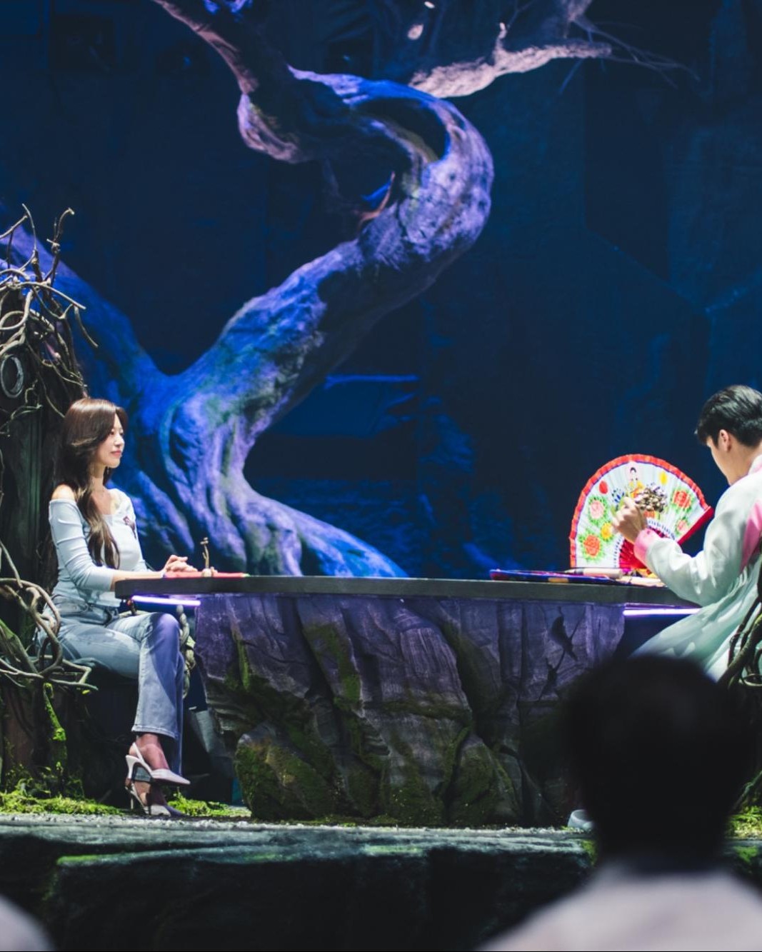 Noh Seulbi trên sóng chương trình Battle of Fates.