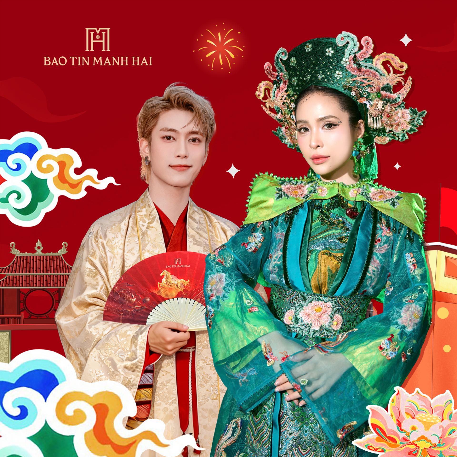 Ca nương Kiều Anh trong vai “Thần tiên tỷ tỷ” cùng Thái Lê Minh Hiếu - “Thần Tài toàn năng” sẽ xuất hiện tại roadshow “Chuyến xe tài lộc”