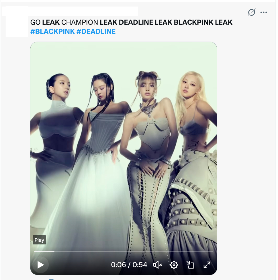 Các ca khúc được cho là nằm trong album DEADLINE sau khi bị leak trên MXH nhận nhiều phản ứng thất vọng từ người hâm mộ (ảnh chụp màn hình)