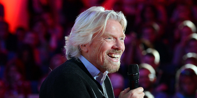 Richard Branson duy trì sự tập trung trong công việc bằng trà