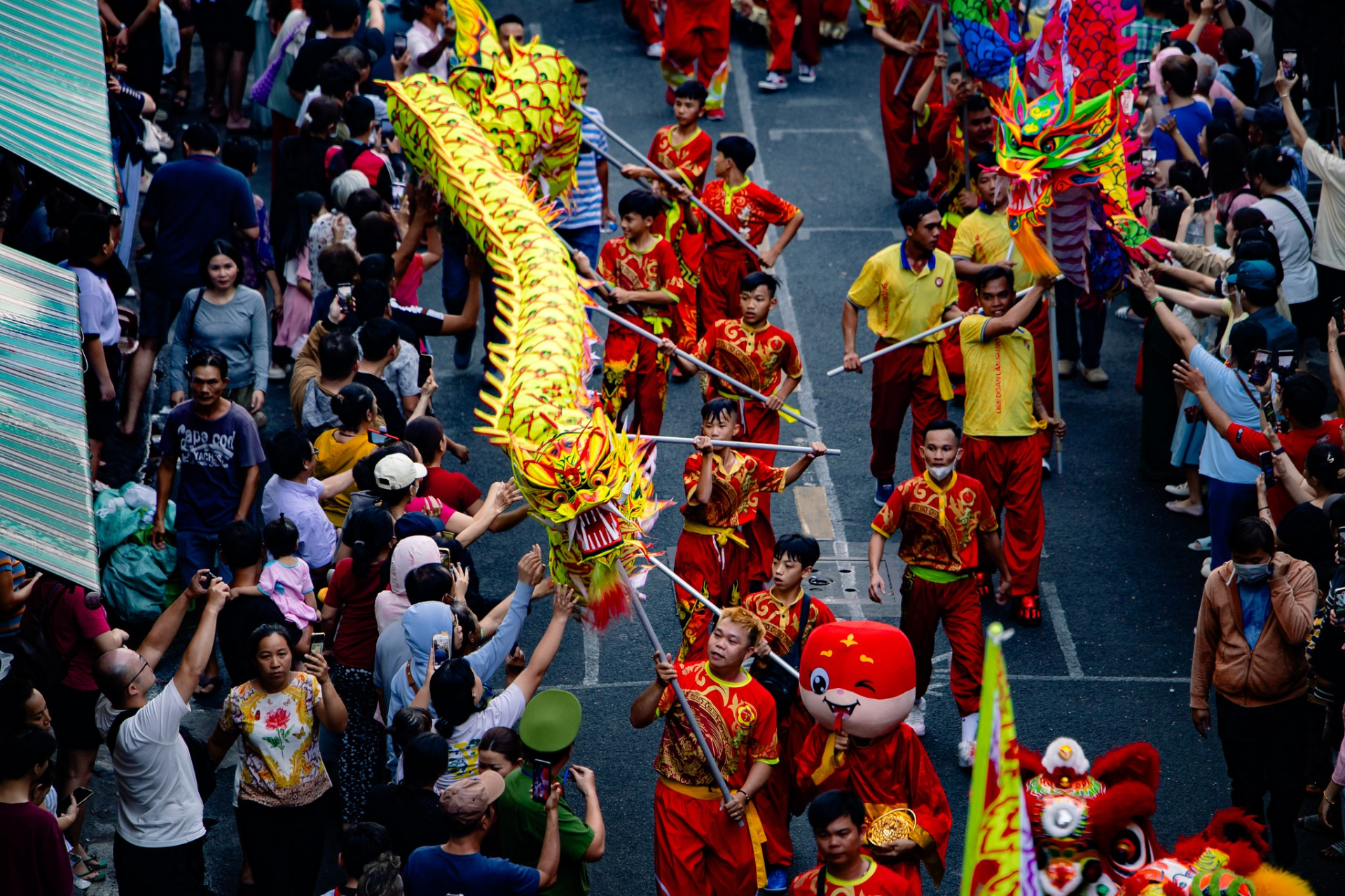 Đoàn diễu hành sẽ đi qua nhiều cung đường lớn