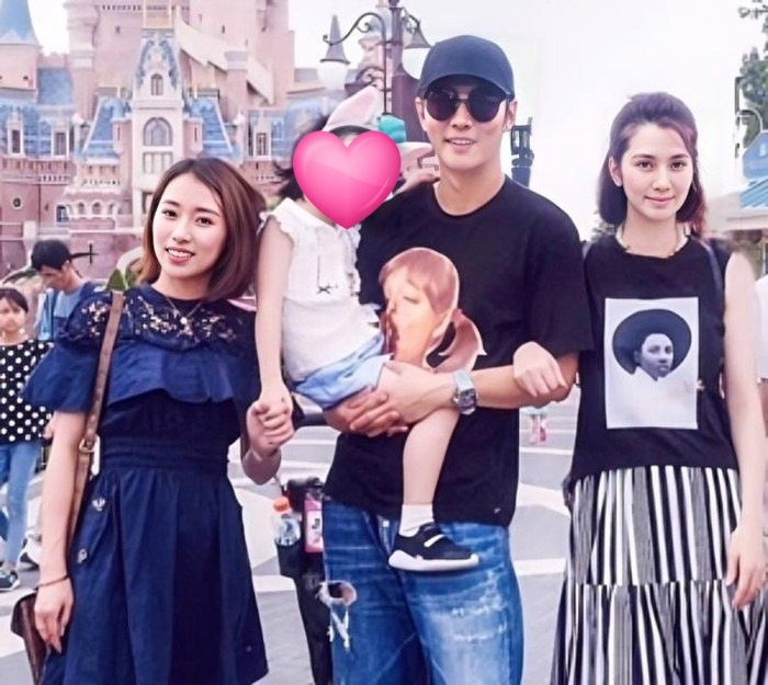 Mối quan hệ tay ba của Tất Oánh - Trương Đan Phong - Hồng Hân tốn nhiều giấy mực của báo giới. Ảnh: Sina.