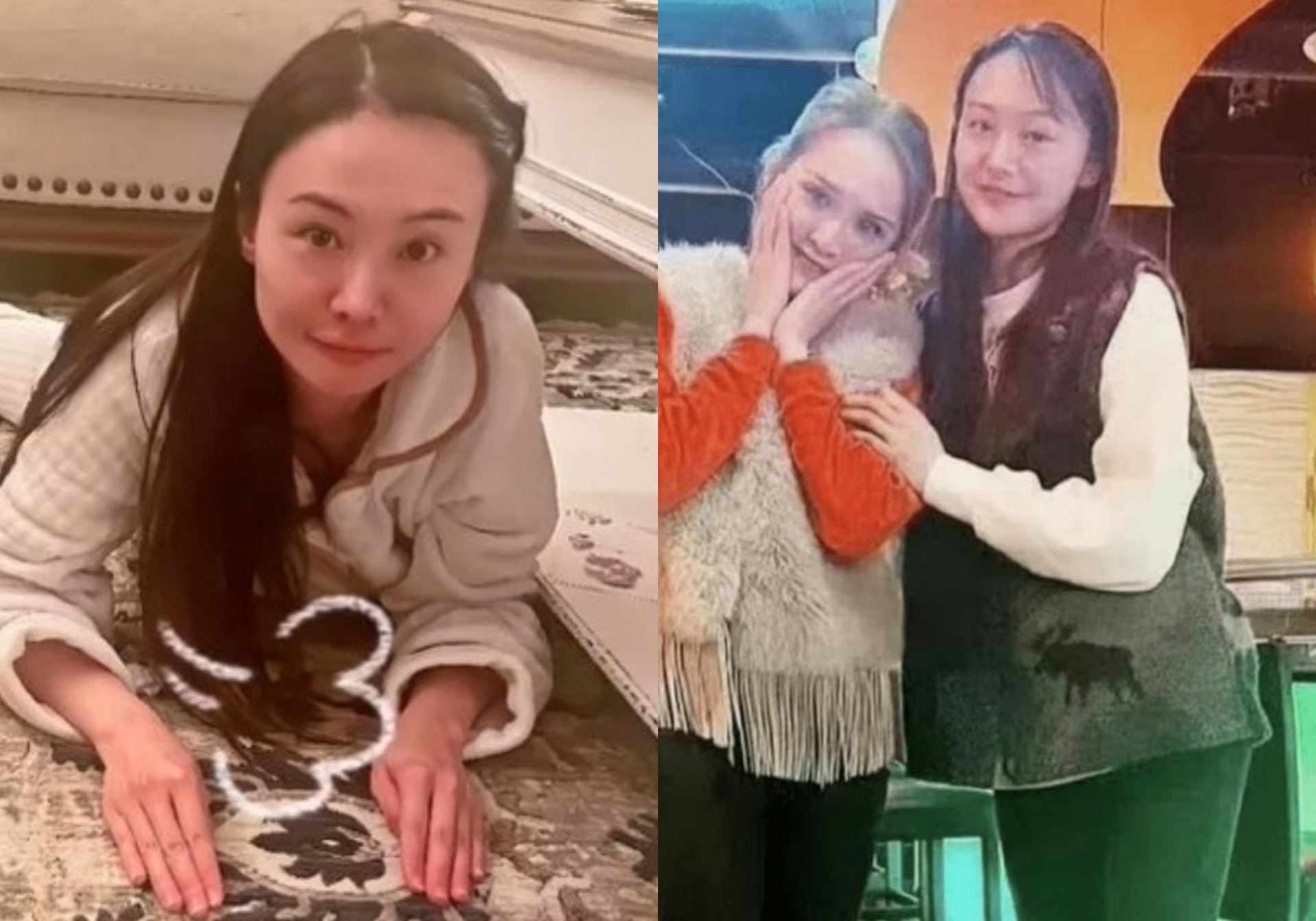 Một số hình ảnh tại Mỹ trước đó của Trịnh Sảng bị chê kém sắc