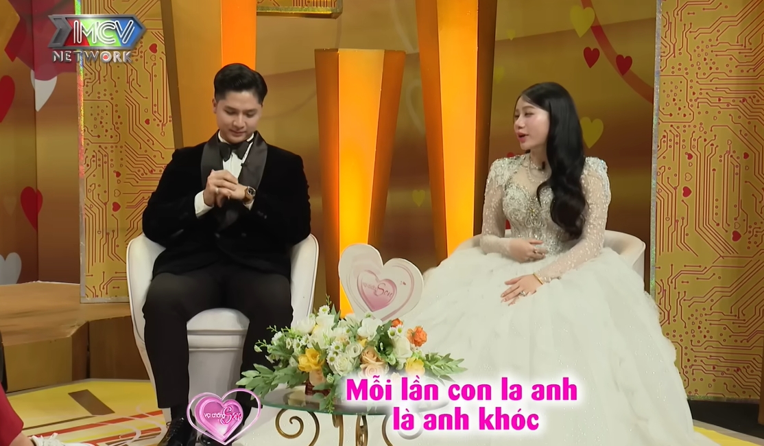 Chia sẻ của cặp đôi trên show vào hồi tháng 7/2025