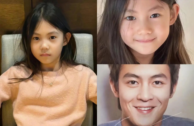 Con gái Trần Quán Hy gây ấn tượng mạnh với gương mặt thanh tú, thừa hưởng nhiều nét đẹp của người bố tài tử. Ảnh: Sina.