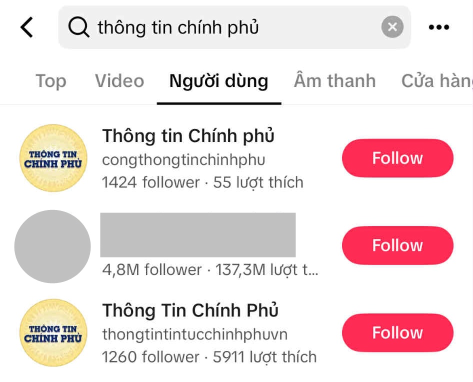 Chuyện gì khiến fanpage Thông tin Chính phủ phát cảnh báo?
