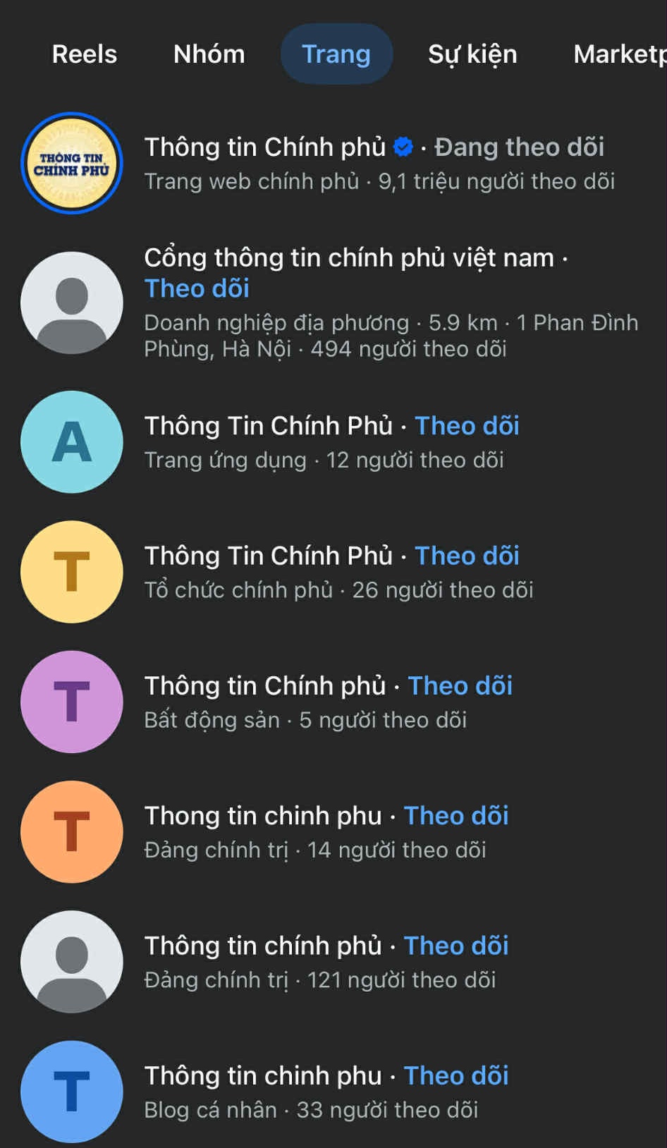 Trên Facebook có rất nhiều tài khoản mang tên 