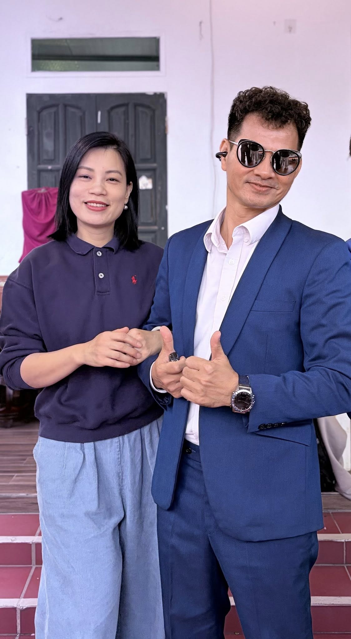 Vợ chồng NSND Xuân Bắc