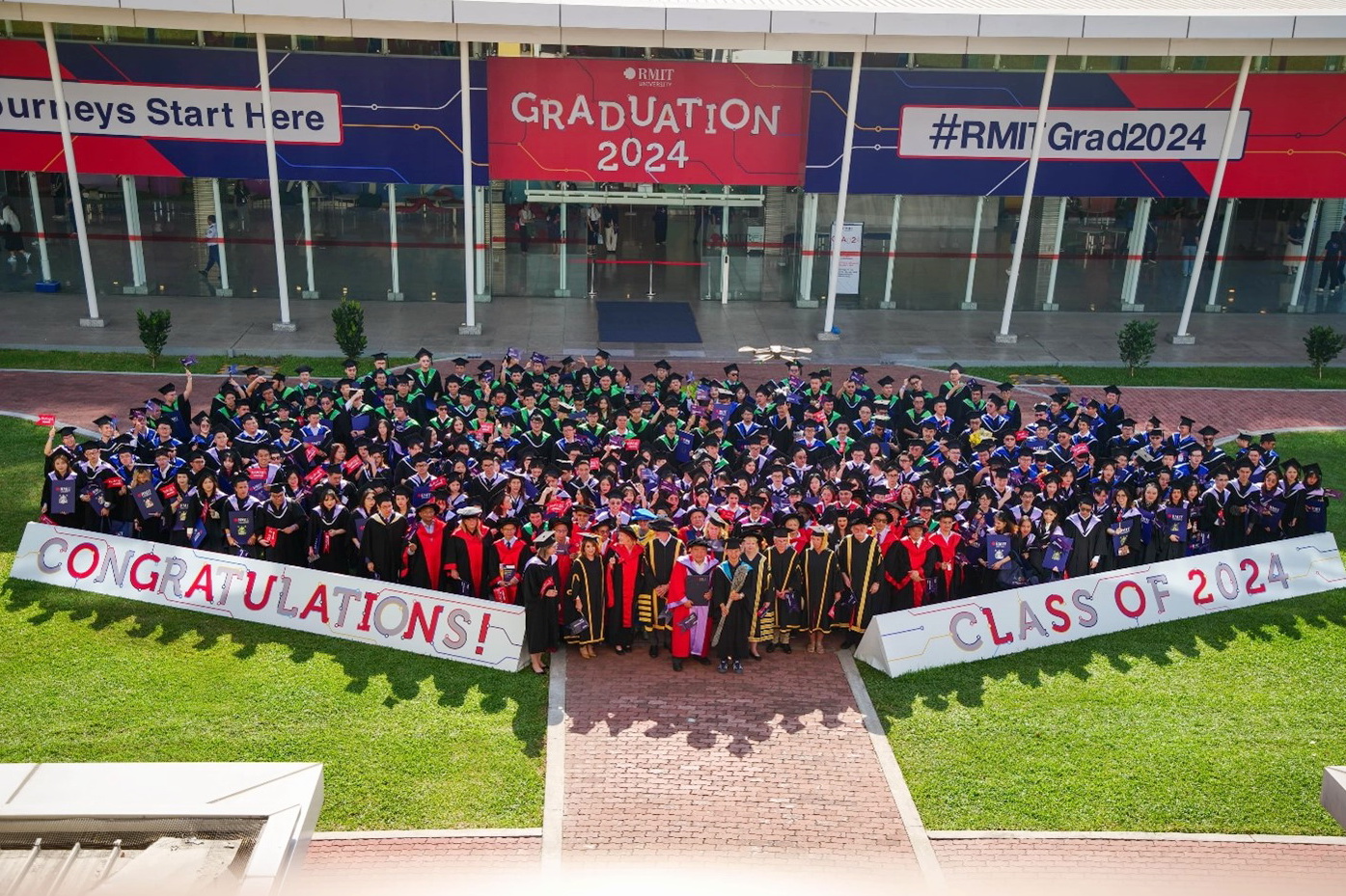 Lễ tốt nghiệp Đại học RMIT năm 2024. (Ảnh: RMIT Việt Nam)