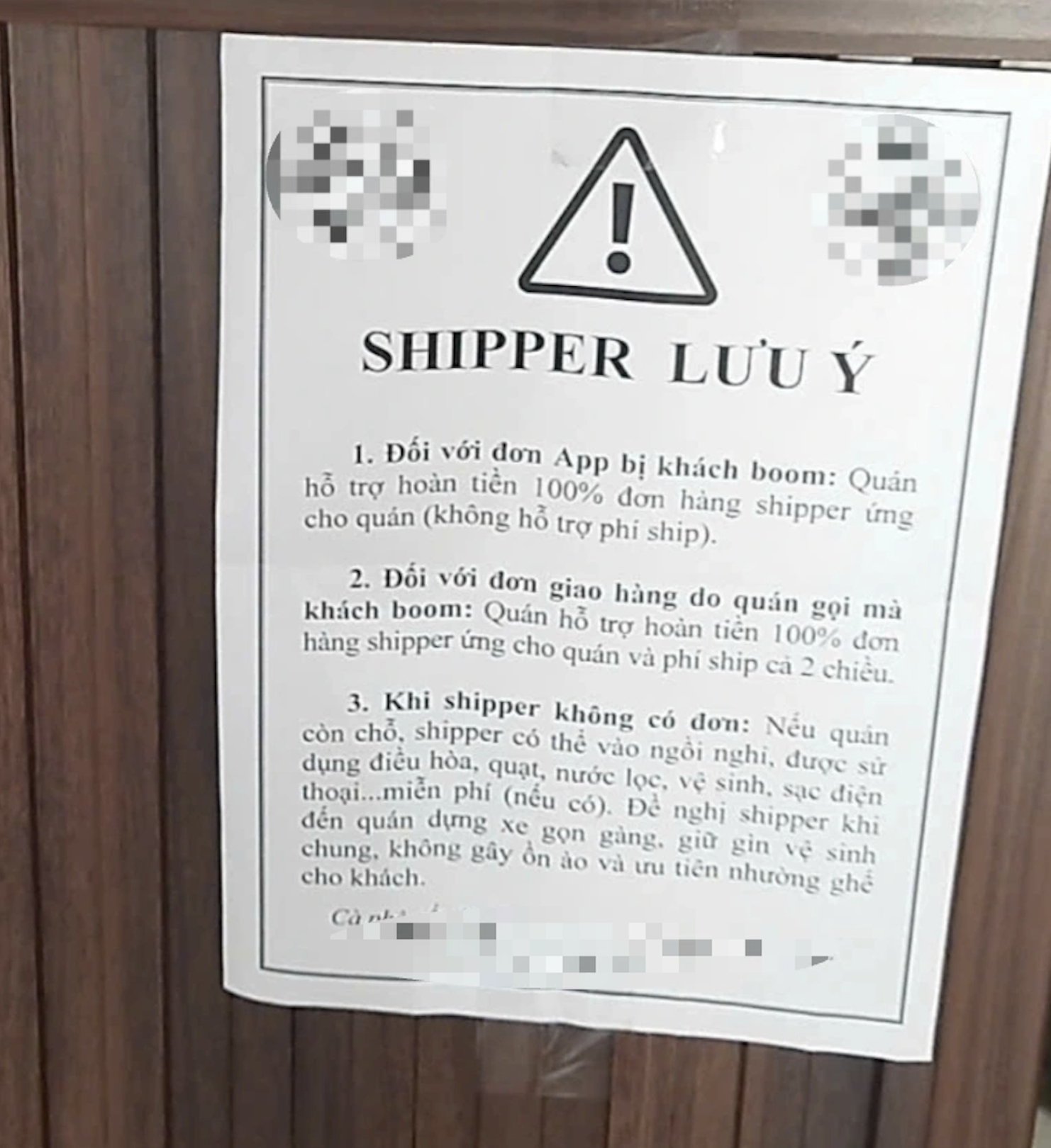 Hình ảnh ấm lòng của một quán nước ở Hà Nội 