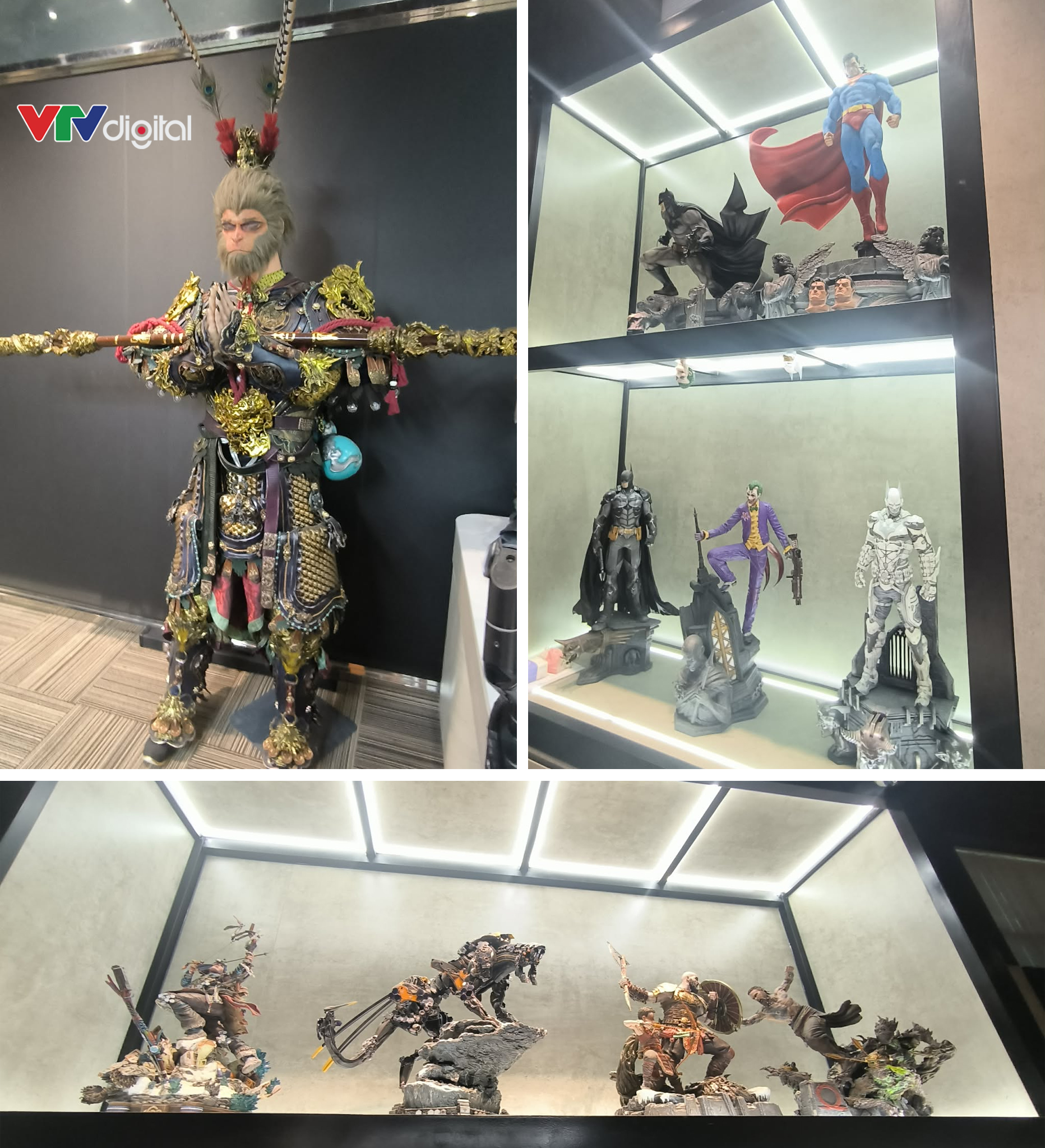 Một “kho báu” bên trong trụ sở Xôi Lạc TV được lồng khung, đóng kính cẩn thận