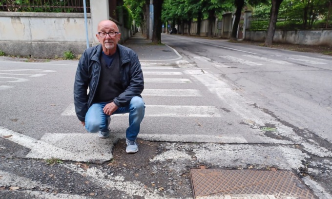 Ông Trenta rất bất bình khi bị phạt tiền