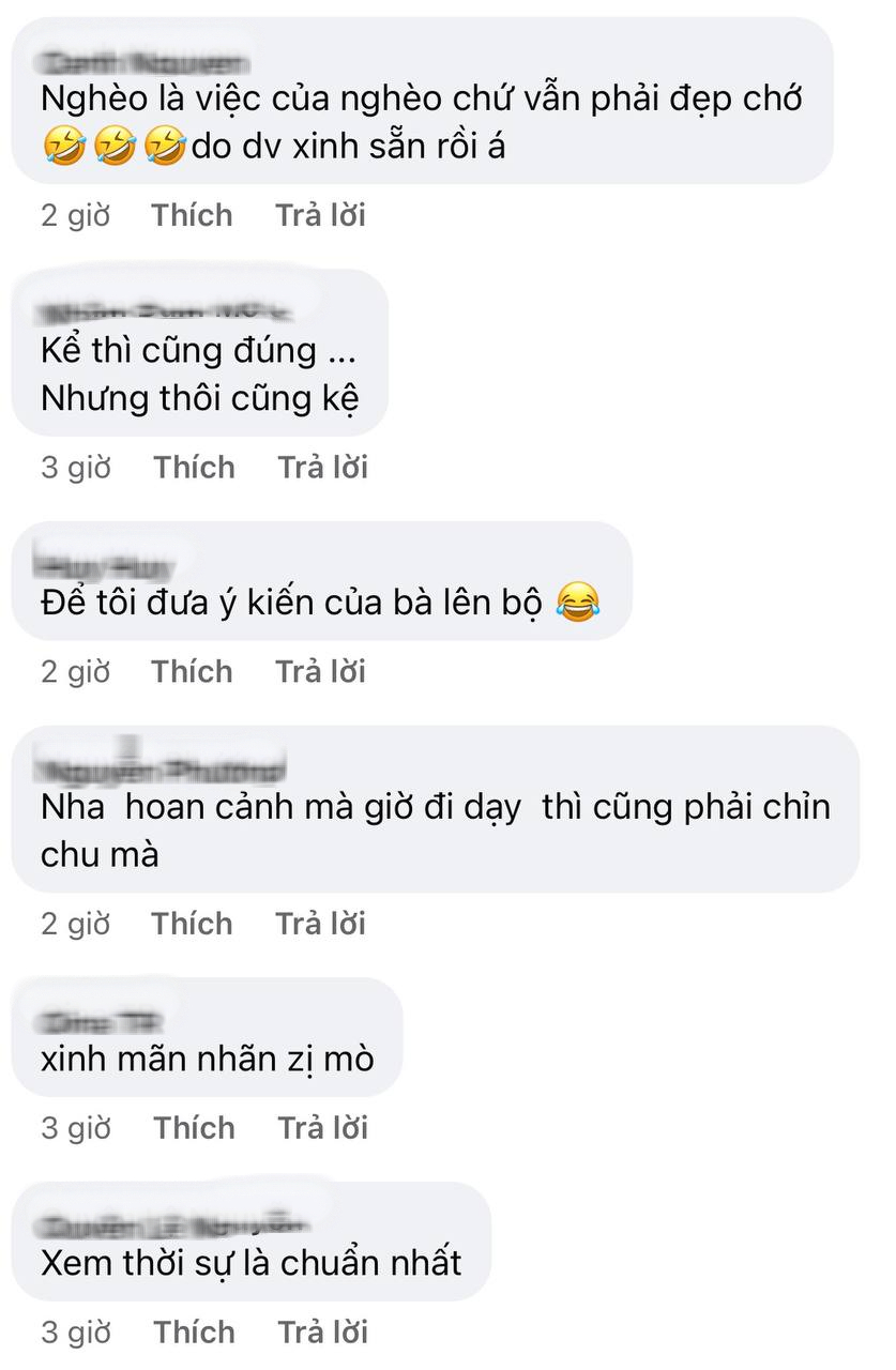 Nhiều ý kiến cho rằng Quỳnh Kool nên tiết chế hơn trong cách trang điểm. Bên cạnh đó, cũng có người nghĩ rằng việc makeup kĩ đơn giản là để phục vụ việc lên hình cho đẹp.