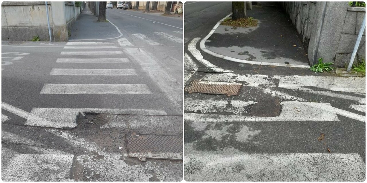 Những ổ gà trên đường gây nguy hiểm và mất mỹ quan