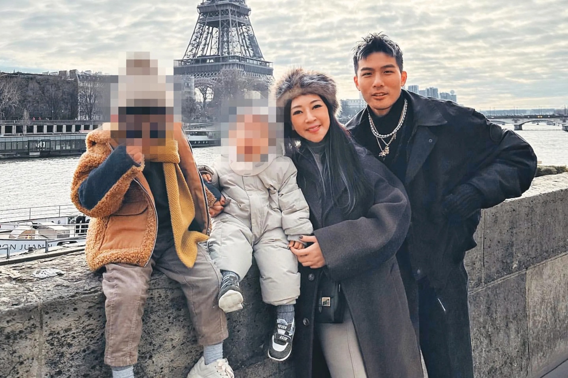 Cư dân mạng cho rằng vợ Khải Văn chính là người đã tiết lộ vụ bê bối của chồng với truyền thông. Ảnh: China Times.