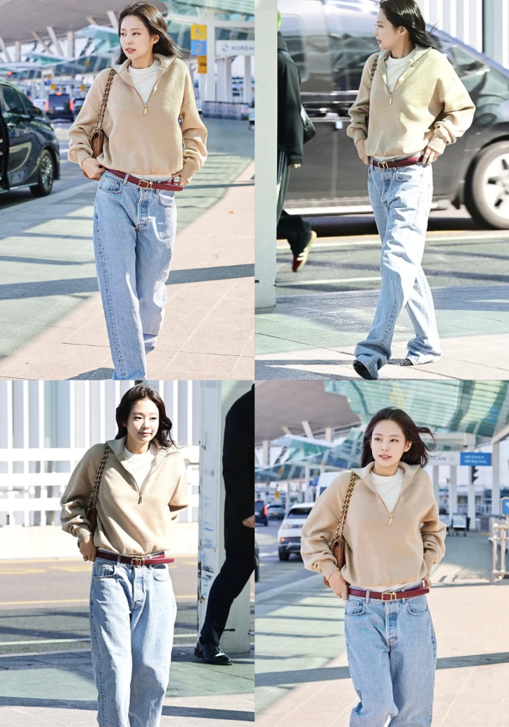 Loạt ảnh sân bay viral khi sở hữu bầu không khí dễ chịu, đặc biệt là outfit vô cùng ứng dụng của Chanel (Ảnh tổng hợp).