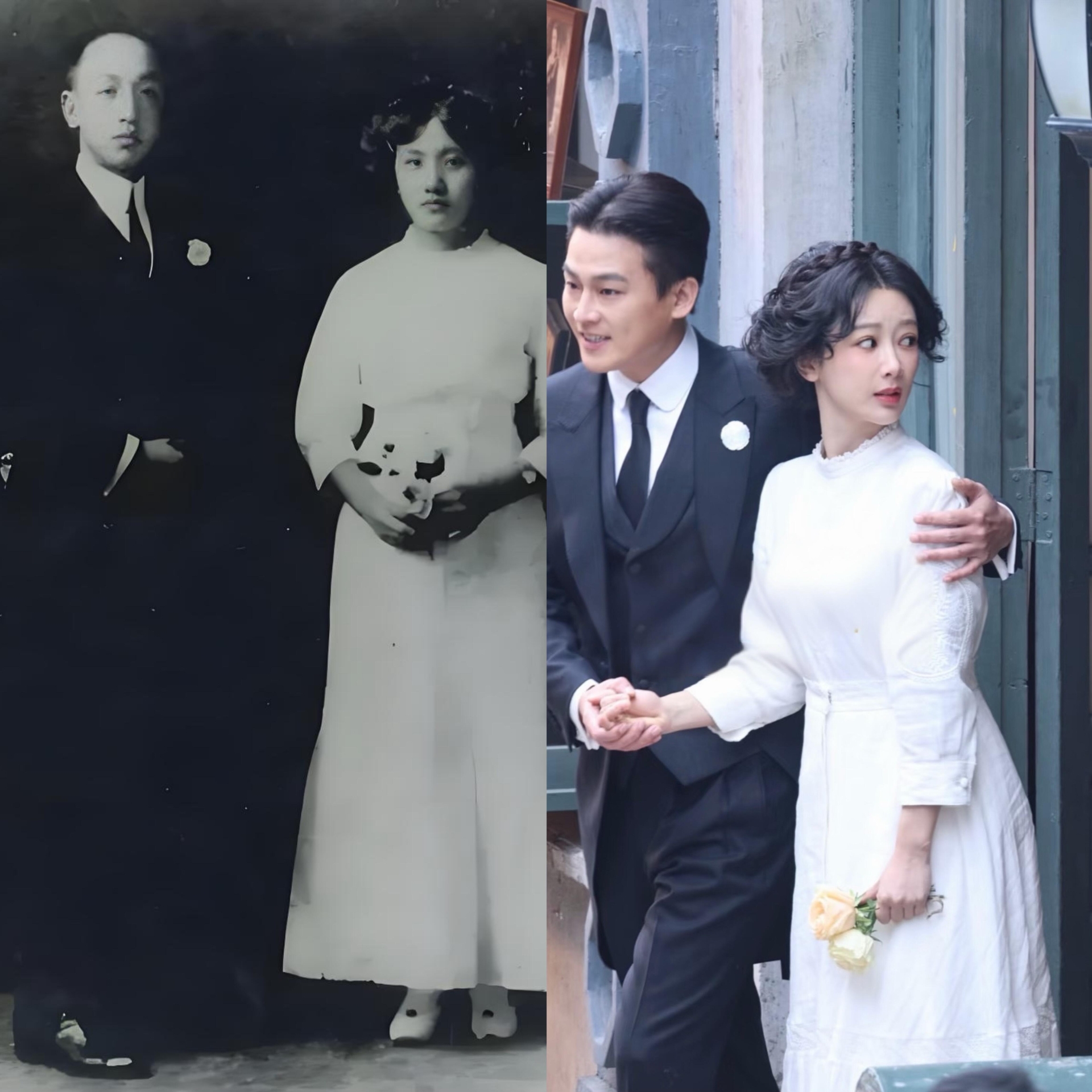 Tạo hình váy cưới cũng giống với nguyên mẫu