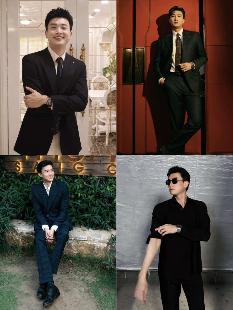 Hình tượng tổng tài được Quốc Trường bê nguyên từ đời vào phim (Ảnh FBNV).