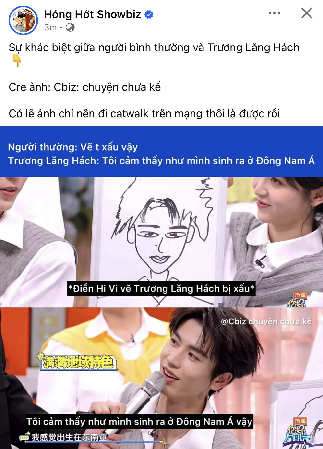 Nhiều trang thông tin tại Việt Nam tỏ thái độ tức giận trước câu bình luận kém duyên, thiếu tinh tế của Trương Lăng Hách