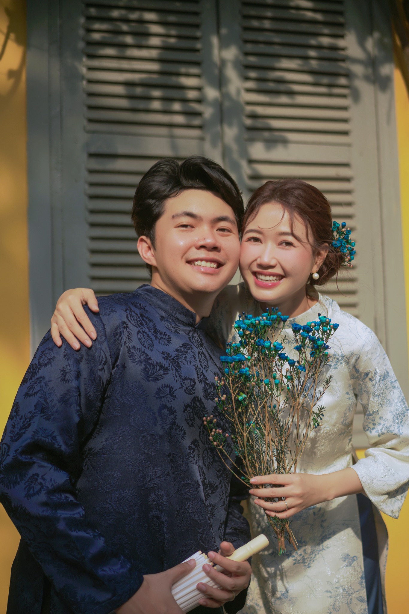   Andiez Nam Trương và nửa kia đã có khoảng thời gian yêu đương bí mật. Ảnh: FBNV  