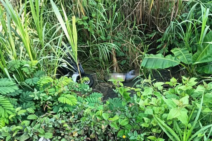 Hiện trường phát hiện thi thể nam sinh viên