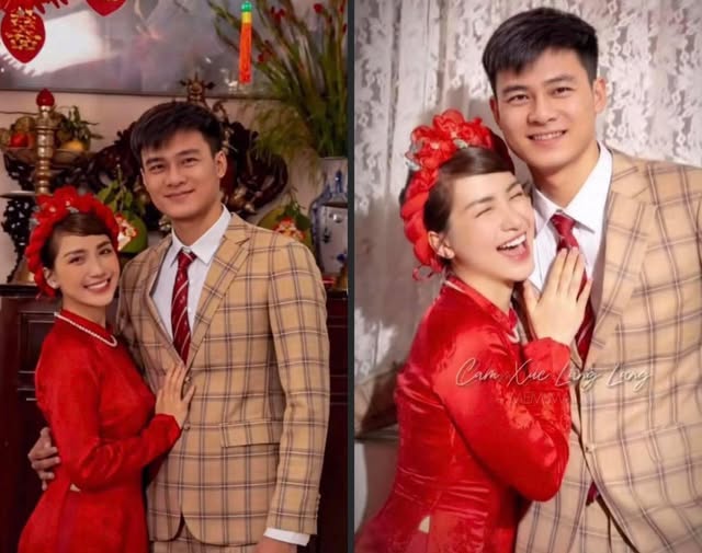   Ảnh cưới được cho là của Hòa Minzy và ông xã được chia sẻ chóng mặt. Tuy nhiên đây chỉ là hình ảnh của AI tạo ra mà thôi. Ảnh: MXH  