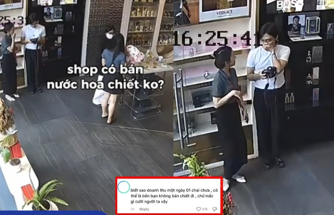CLIP nhân viên cửa hàng nước hoa cười cợt khách, cả cõi mạng cáu: “Vô duyên mà tưởng hài hước”