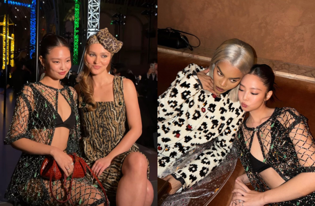 Jennie đọ sắc với các chị đẹp Teyana Taylor, Lily-Rose Depp...