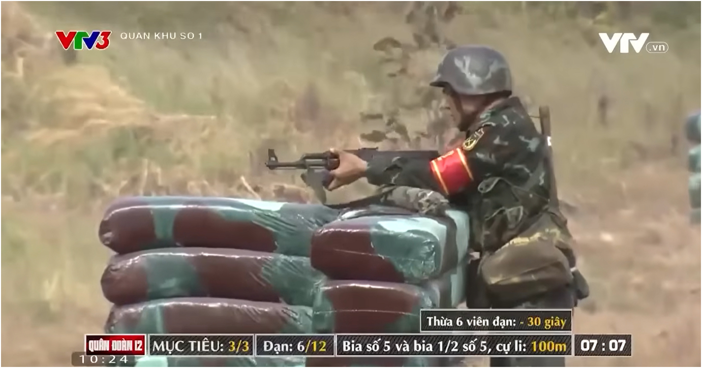 Hot lại đoạn clip Đại úy Thăng Văn Cương ném lựu đạn, bắn súng cực chất, Hoà Minzy: 