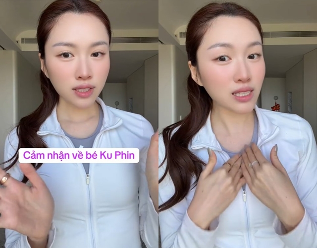 Nữ MC lên tiếng, khen Ku Phin rất ngoan ngoãn, hiểu chuyện.
