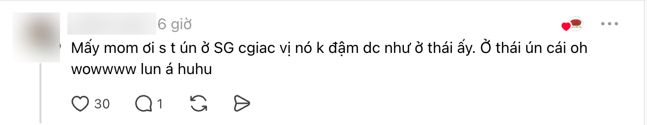 Một số thực khách lại đưa ra quan điểm về vibe và hương vị. (Ảnh chụp màn hình)