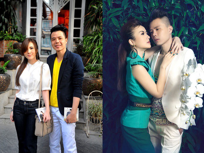   Trịnh Thăng Bình và Yến Nhi công khai chuyện tình cảm vào tháng 11/2012. Ảnh: FBNV  