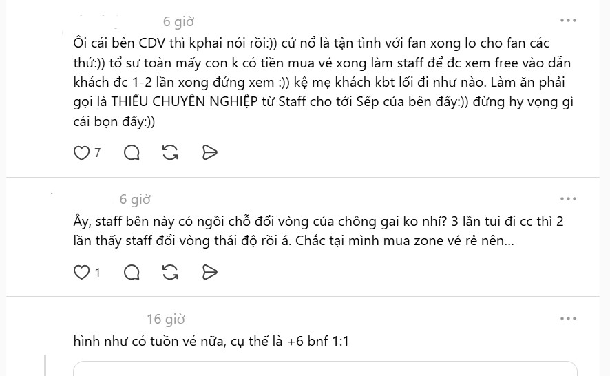 Bên cạnh nghi vấn lấy cắp quà tặng, lực lượng nhân sự thuộc đơn vị này còn vấp phải nhiều phàn nàn (Ảnh cap màn hình)