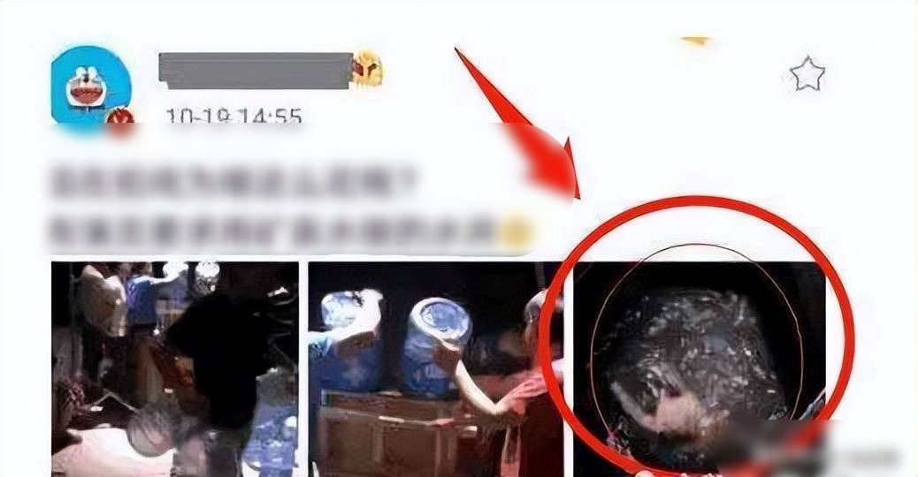 Nữ diễn viên từng bị tố bắt đoàn phim phải vận chuyển bằng sức người tới 140 thùng nước khoáng để cho mình đóng cảnh tắm. Ảnh: Sohu. 