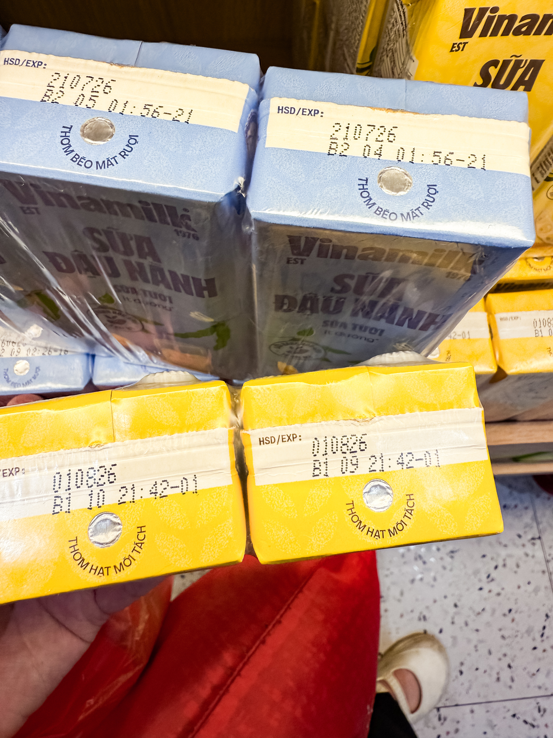 Hãng sữa quốc dân Vinamilk đặt