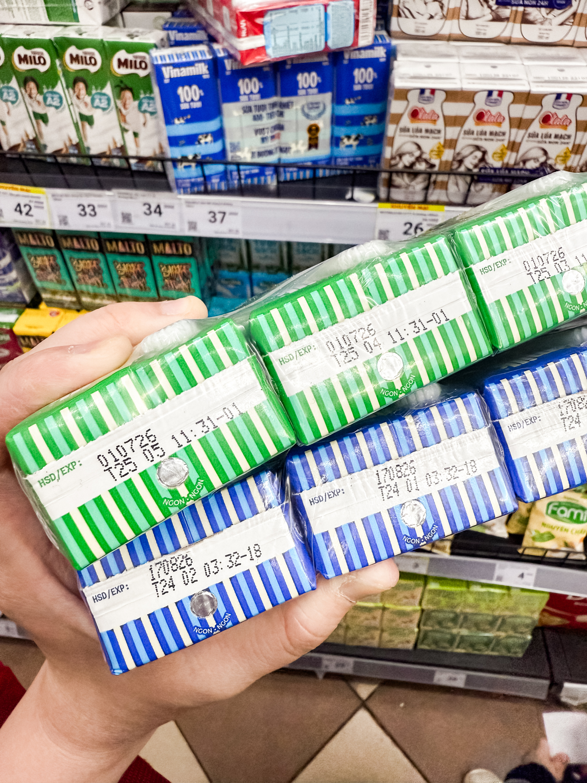 Hãng sữa quốc dân Vinamilk đặt