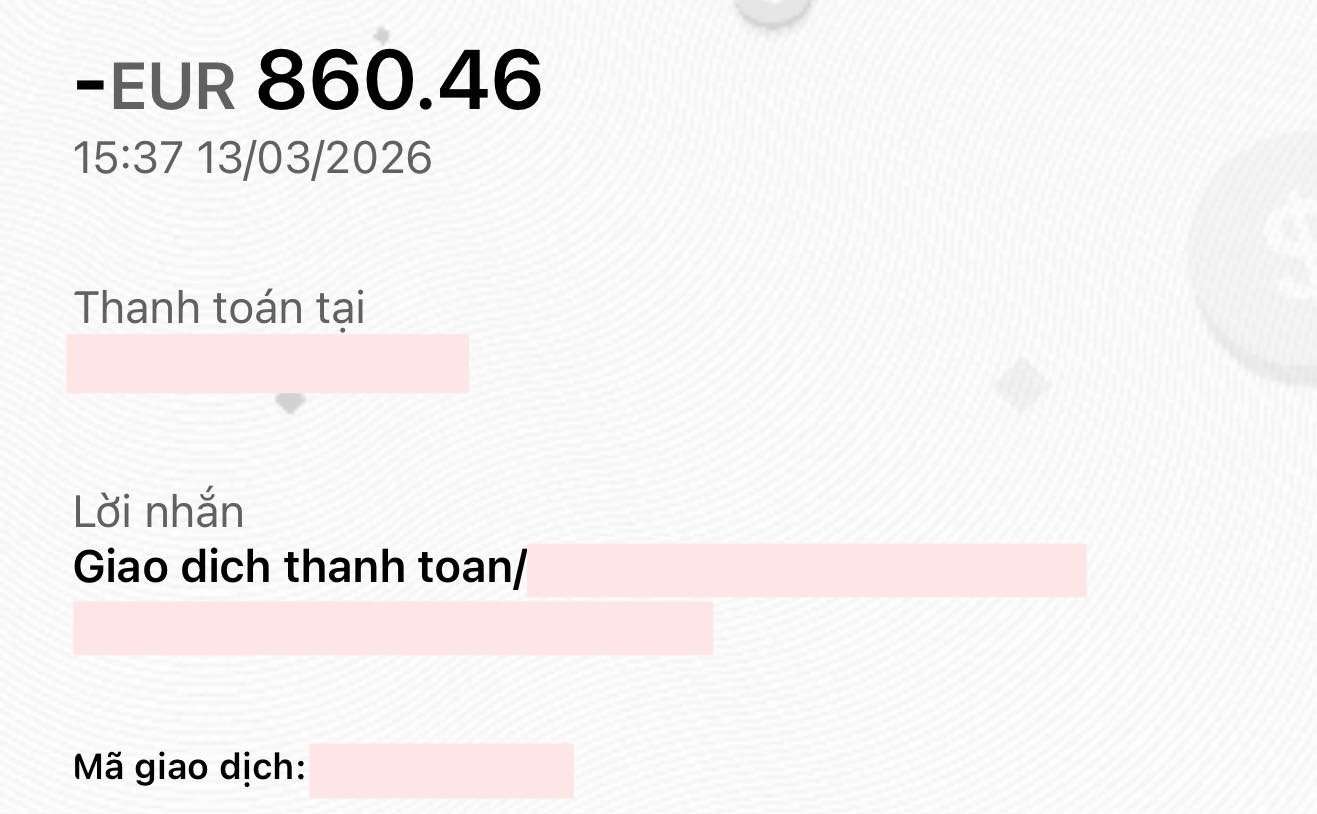 Vợ nghệ sĩ Công Lý bị hack thẻ ngân hàng, bị trừ chi tiêu gần 26 triệu đồng 