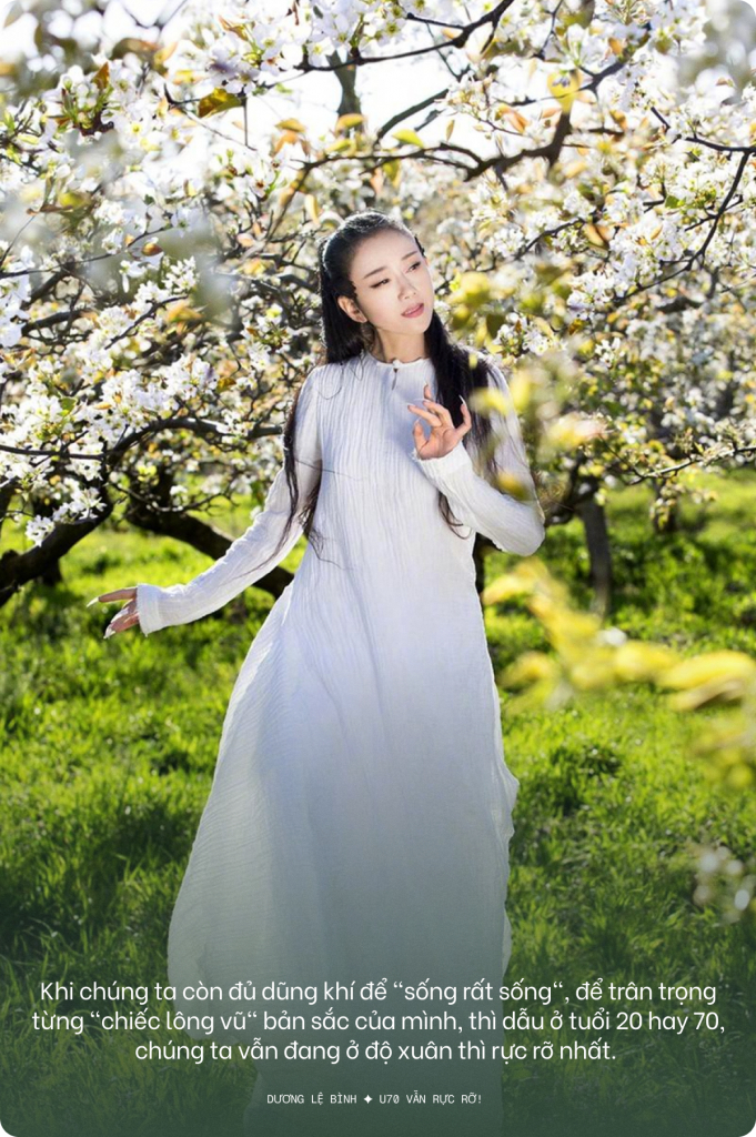 Nhìn Dương Lệ Bình tuổi 66 để thấy: Phụ nữ già đi không phải vì hôn nhân, mà vì đánh mất “khoảng trời riêng”