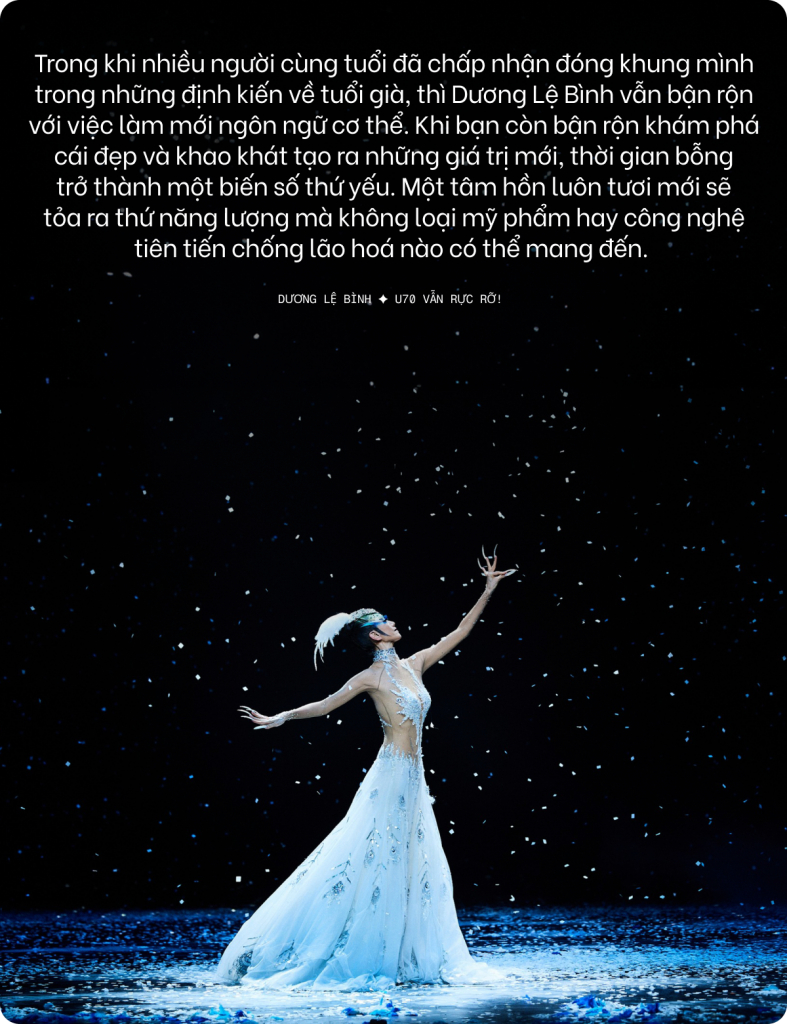 Nhìn Dương Lệ Bình tuổi 66 để thấy: Phụ nữ già đi không phải vì hôn nhân, mà vì đánh mất “khoảng trời riêng”