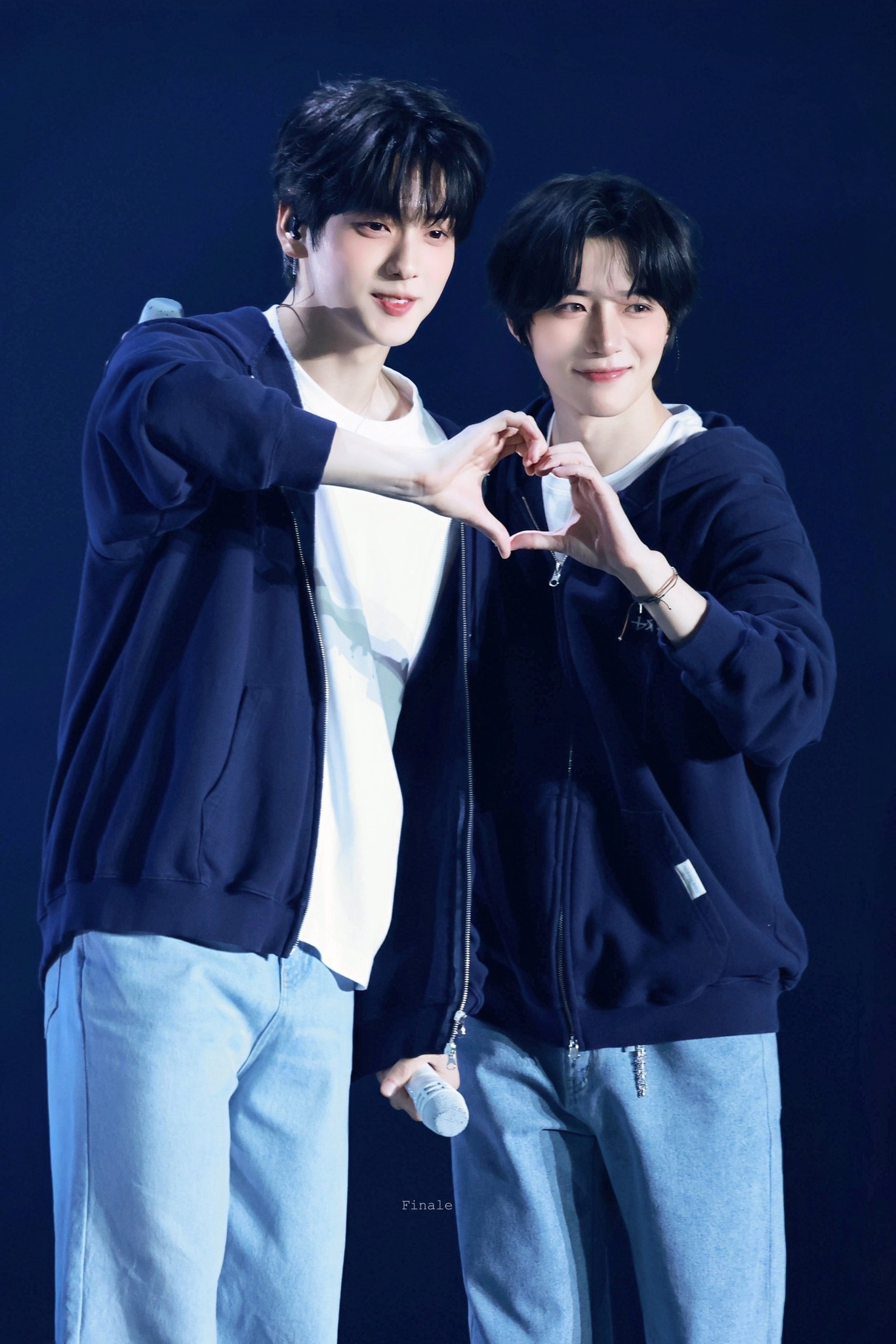 Soobin - Beomgyu là 2 gương mặt nổi bật trong TXT. Ảnh: Nate