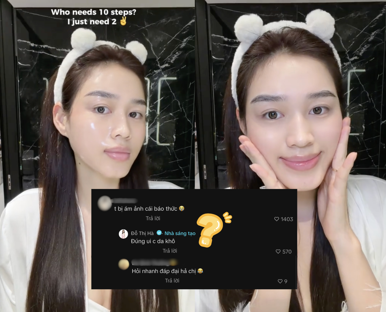 Da rất đẹp nhưng màn 