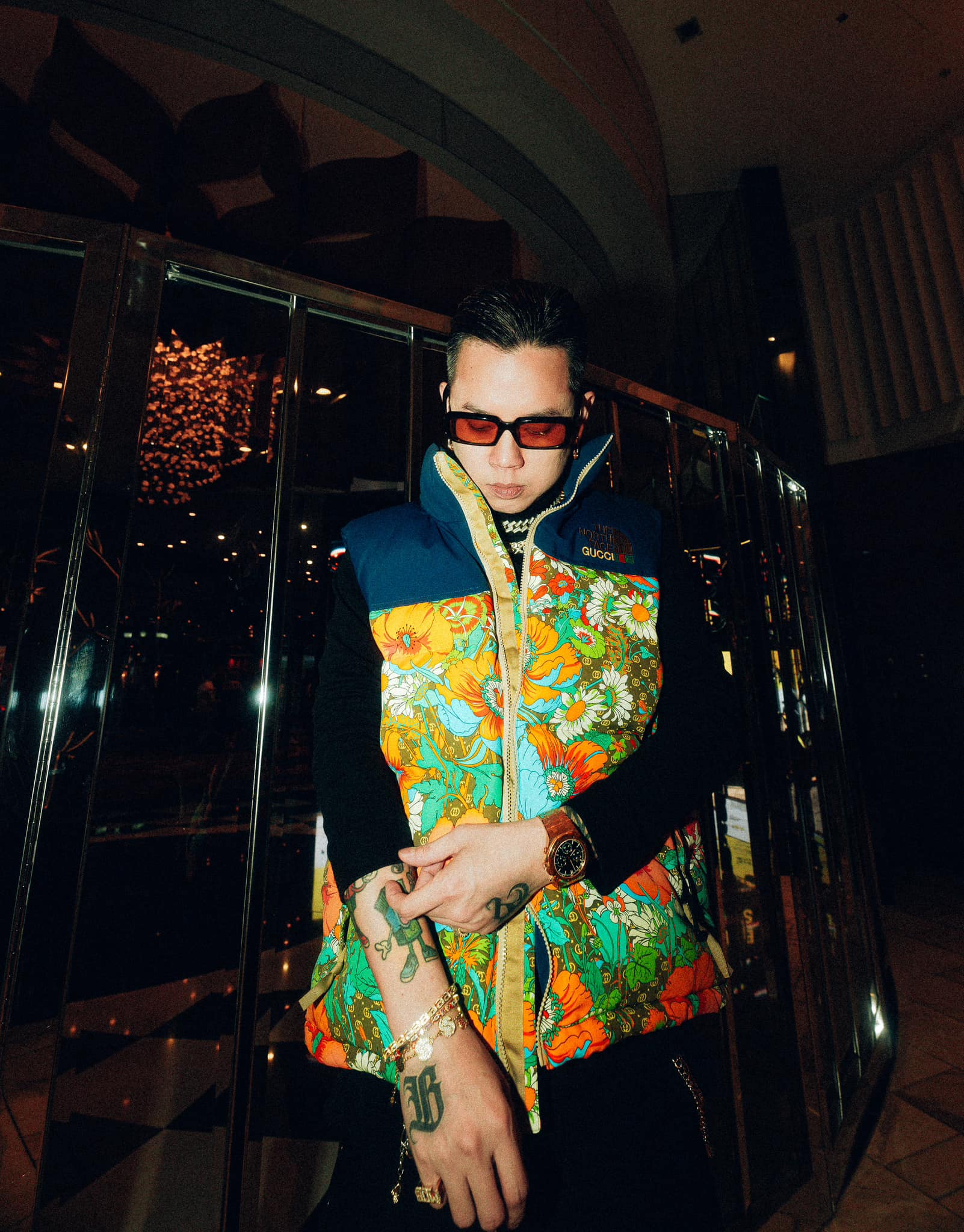 Andree nổi tiếng là rapper cá tính ở Vbiz