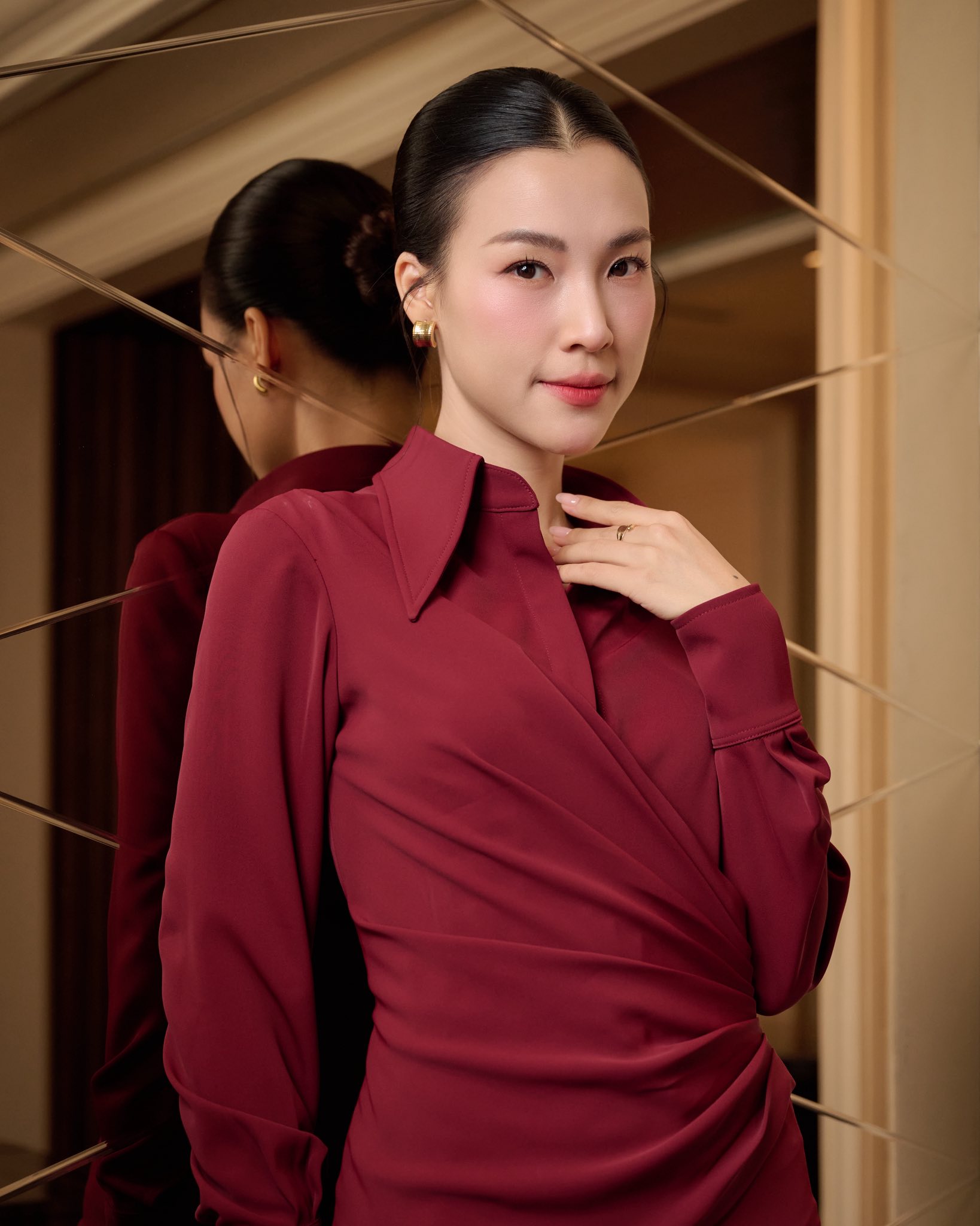 Hoàng Oanh hiện tại ngày càng thăng hạng nhan sắc