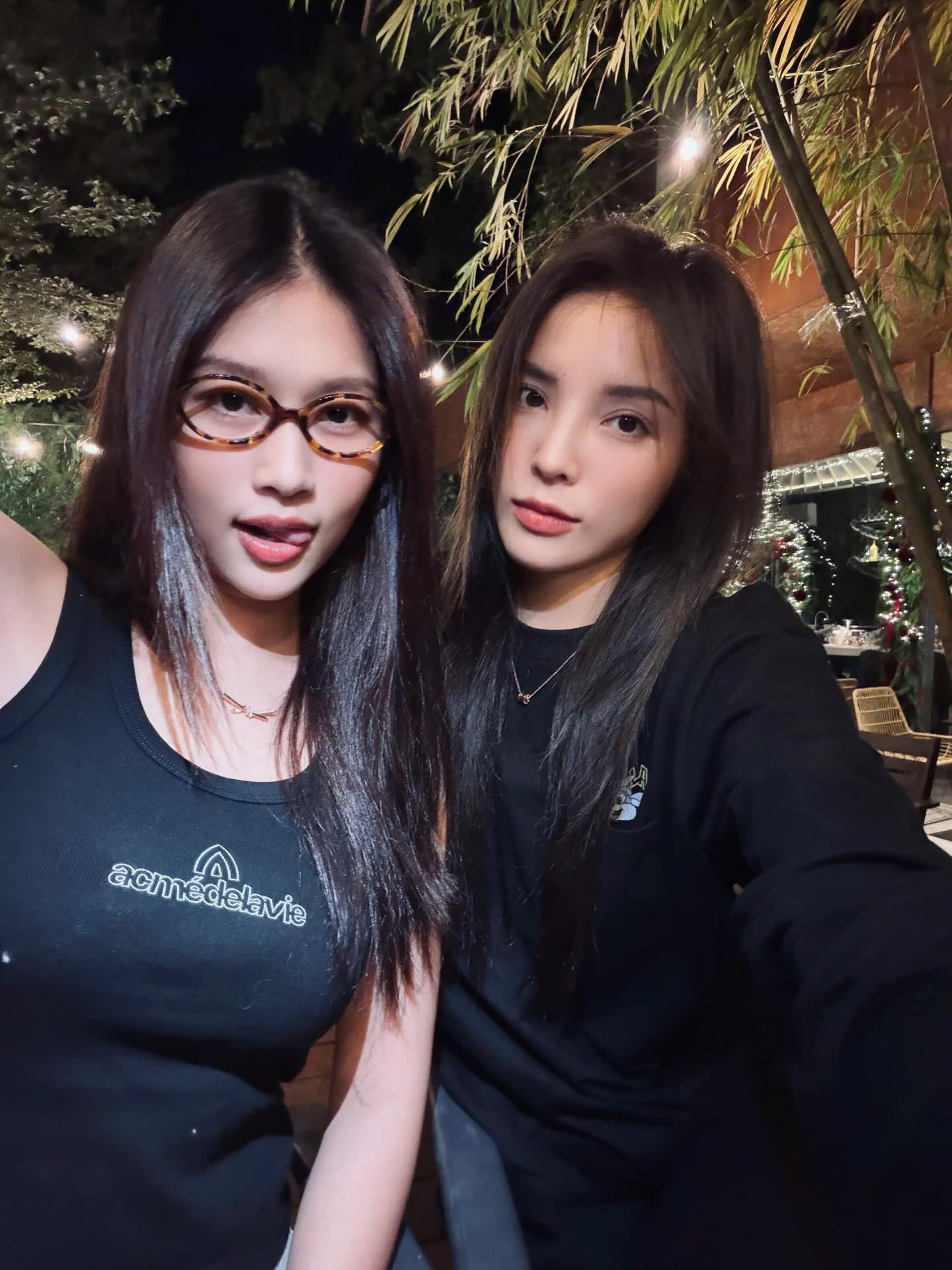 Chiếc kính Miu Miu từng xuất hiện cùng Thiên Ân trong một lần hò hẹn (Ảnh IGNV).