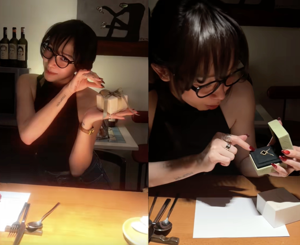   Nữ ca sĩ 8x thừa nhận đây là lần đầu tiên có người làm như vậy đối với mình. Nguồn: Minh Hằng  