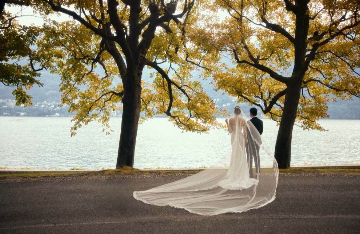 Ảnh cưới lần đầu được công bố của Hoa hậu Việt và thiếu gia tập đoàn nghìn tỷ